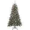 Dirbtinė Kalėdų eglutė Žalia 180 cm PVC, plastikas ir plienas