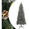 Dirbtinė Kalėdų eglutė Žalia 180 cm PVC, plastikas ir plienas