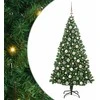 Dirbtinė Kalėdų eglutė Žalia 180 cm PVC ir Plienas ir Plastikas