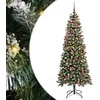 Dirbtinė Kalėdų eglutė Žalia 180 cm PVC, plastikas ir plienas