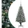 Dirbtinė Kalėdų eglutė Žalia 180 cm PVC ir Plienas ir Plastikas