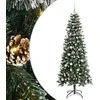 Dirbtinė Kalėdų eglutė Žalia 180 cm PVC, plastikas ir plienas