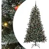 Dirbtinė Kalėdų eglutė Žalia 180 cm PVC, plastikas ir plienas