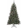 Dirbtinė Kalėdų eglutė Žalia 180 cm PVC, plastikas ir plienas