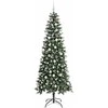 Dirbtinė Kalėdų eglutė Žalia 210 cm PVC, plastikas ir plienas