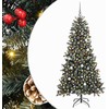 Dirbtinė Kalėdų eglutė Žalia 210 cm PVC, plastikas ir plienas