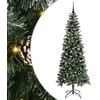 Dirbtinė Kalėdų eglutė Žalia 210 cm PVC, plastikas ir plienas