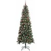 Dirbtinė Kalėdų eglutė Žalia 210 cm PVC, plastikas ir plienas