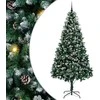 Dirbtinė Kalėdų eglutė Žalia 240 cm PVC ir Plienas ir Plastikas