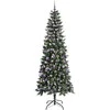 Dirbtinė Kalėdų eglutė Žalia 240 cm PVC, plastikas ir plienas