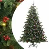 Dirbtinė Kalėdų eglutė Žalia 240 cm PVC ir Metalas ir Plastikas