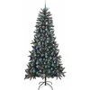 Dirbtinė Kalėdų eglutė Žalia 240 cm PVC, plastikas ir plienas