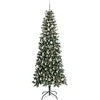 Dirbtinė Kalėdų eglutė Žalia 240 cm PVC, plastikas ir plienas