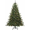 Dirbtinė Kalėdų eglutė Žalia 240 cm PVC ir Metalas ir Plastikas