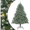 Dirbtinė Kalėdų eglutė Žalia 240 cm PVC, plastikas ir plienas