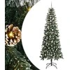 Dirbtinė Kalėdų eglutė Žalia 240 cm PVC, plastikas ir plienas
