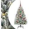 Dirbtinė Kalėdų eglutė 120 cm 150 LED Šilta balta