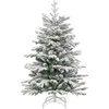 Dirbtinė Sulankstoma Kalėdų Eglutė Balta 120 cm PE ir PVC