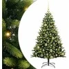 Dirbtinė sulankstoma Kalėdų eglutė su 150 LED lemputių 120 cm