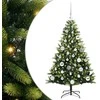 Dirbtinė sulankstoma Kalėdų eglutė su 150 LED lemputių 120 cm