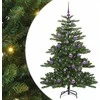 Dirbtinė Sulankstoma Kalėdų Eglutė Žalia 150 cm PVC ir Plienas