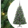 Dirbtinė Sulankstoma Kalėdų Eglutė Žalia 120 cm PVC ir metalas