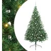 Dirbtinis prieššventinis eglutė su šviesomis Žalia 240 cm PVC