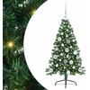 Dirbtinis prieššventinis eglutė su šviesomis Žalia 120 cm PVC