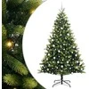 Dirbtinis sulankstomas Kalėdų medis su 300 LED Žalia 210 cm