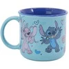 STOR Disney Stitch - keraminis puodelis dovanų dėžutėje iš Stitch & Angel kolekcijos, 355 ml
