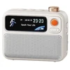 Divoom FlowToo All-Day Lifestyle Speaker, baltas