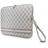 DKNY Dėklas kompiuteriui DKCS16PVSHLE 16″ beige Checkeraudonos spalvos Pattern Printed Stripes