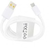 DL129 Realme USB-C Data Cable Fast Charge 65W 1m Baltas (Bulk)