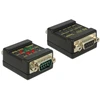 DLC DELOCK RS-232 Tester DB9 female > DB9 male