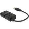 DLC DeLOCK 62588 USB kabelis 0,15 m USB A Juoda