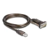 DLC DeLOCK 62646 serijinis kabelis Juoda 1,5 m USB A tipo DB-9