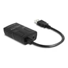 DLC DeLOCK 64225 nuoseklusis keitiklis / kartotuvas / skyriklis USB 2.0 Juoda