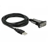 DLC DeLOCK 65962 serijinis kabelis Juoda 3 m USB A tipo DB-9
