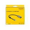 DLC DeLOCK 66570 vaizdo kabelio adapteris 0,2 m Mini DisplayPort HDMI A tipo (standartinis) Juoda, Pilka