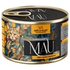 Dolina Noteci MAU Pate and Fillet kalakutiena with peanut butter – šlapias kačių maistas – 185g