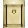 Virtuvinė plautuvė Deante Olfato Precious, ZPO_R10E, Brushed auksinis