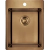 Virtuvinė plautuvė Deante Olfato Precious, ZPO_C10E, Brushed bronze