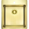 Virtuvinė plautuvė Deante Olfato Precious, ZPO_R10A, Brushed auksinis