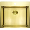 Virtuvinė plautuvė Deante Olfato Precious, ZPO_R10B, Brushed auksinis