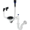 Sifonas granitinėms plautuvėms Deante Space-Saver ZXY_N972, Nero