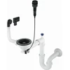 Sifonas granitinėms plautuvėms Deante Space-Saver ZXY_N982, Nero