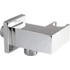 Deante DTA Square angled connector with handset holder