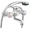 Vonios maišytuvas su dušo komplektu Deante Teno BON_011D, Chrome