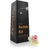 Klaviatūra Ducky TTC Gold Rožinė Switch, mechaniniai, 3-Pin, linear, MX-Stem, 37g – 110 vnt