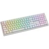 Ducky Zero 6108 Pure Baltas belaidė žaidimų klaviatūra – MX2A Speed-Sidabrinis US išdėstymas